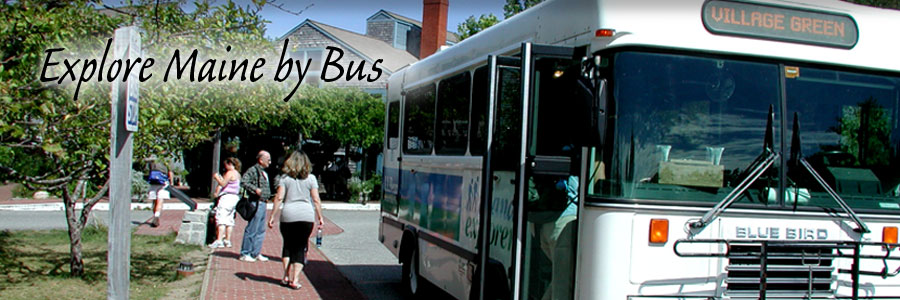 Click to Explore Maine by Bus